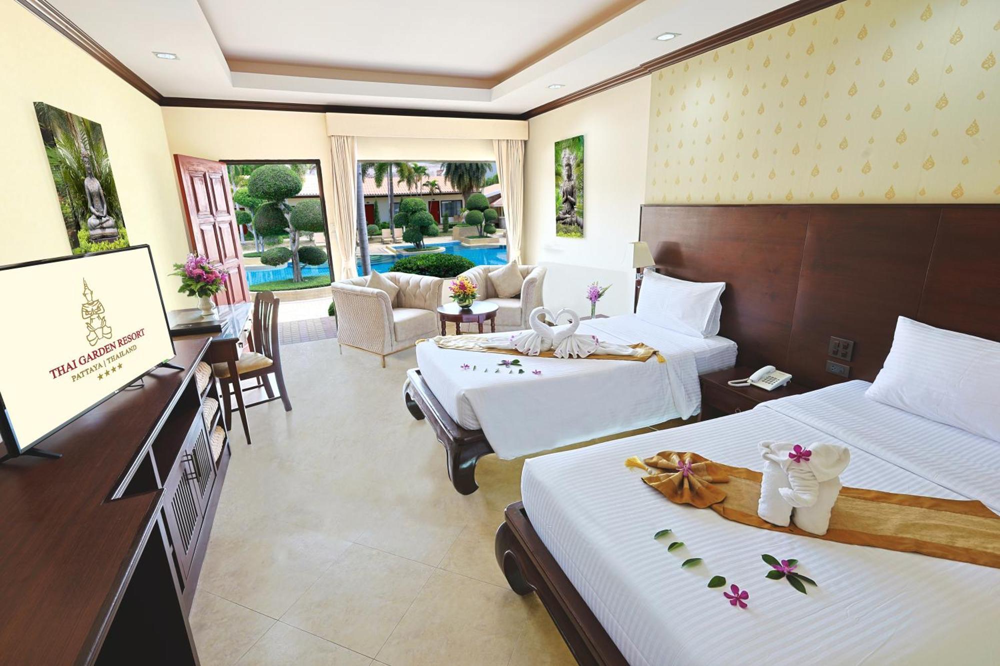 Thai Garden Resort Pattaya Bagian luar foto